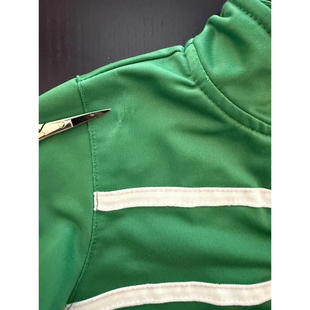 Puma Toddler 2-PC Track Suit Set Size 24 Months Green Zip-Up Jacket Sweatpant